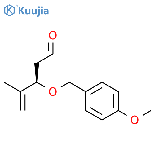 4-PENTENAL, 3-[(4-METHOXYPHENYL)METHOXY]-4-METHYL-, (3R)- structure