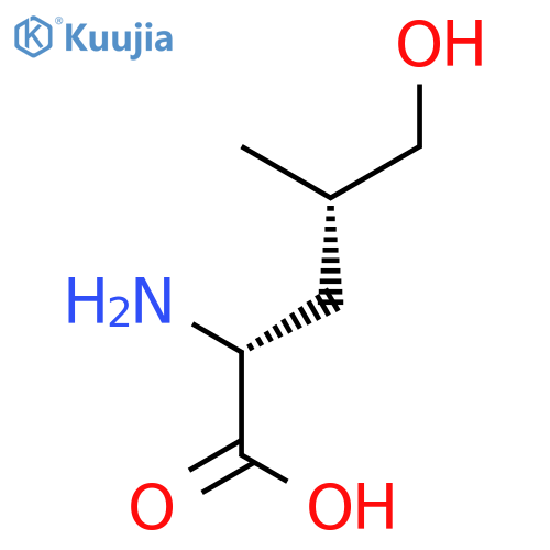 D-Leucine, 5-hydroxy-, (4S)- (9CI) structure