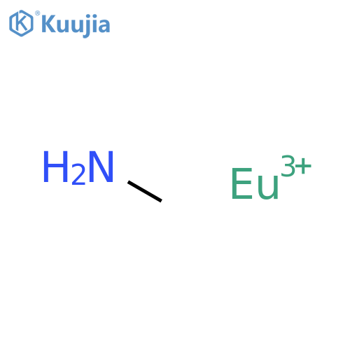 Europium(3+), (methanamine)- structure