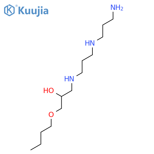 2-PROPANOL, 1-[[3-[(3-AMINOPROPYL)AMINO]PROPYL]AMINO]-3-BUTOXY- structure