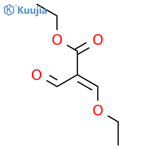 2-Propenoic acid, 3-ethoxy-2-formyl-, ethyl ester structure