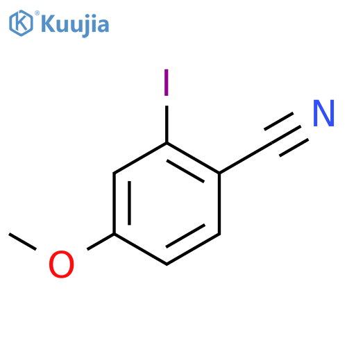 2-Iodo-4-methoxybenzonitrile structure