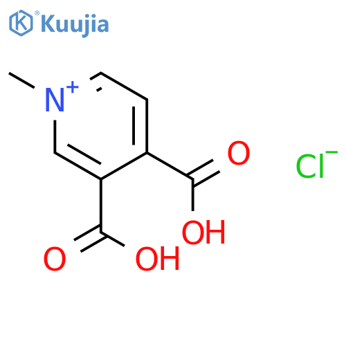 PYRIDINIUM, 3,4-DICARBOXY-1-METHYL-, CHLORIDE structure