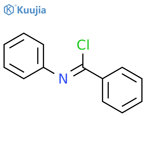 N-Phenylbenzimidoyl chloride structure