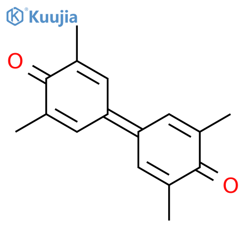 3,3',5,5'-Tetramethyldiphenoquinone structure