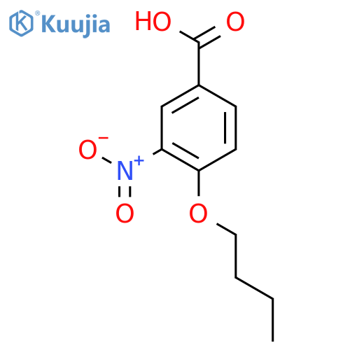4-Butoxy-3-nitrobenzoicacid structure