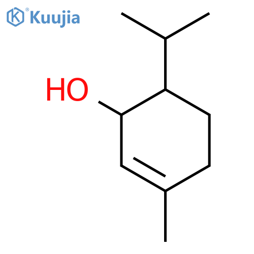 2-Cyclohexen-1-ol,3-methyl-6-(1-methylethyl)- structure