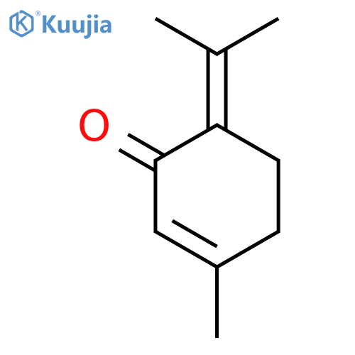 3-methyl-6-(propan-2-ylidene)cyclohex-2-en-1-one structure