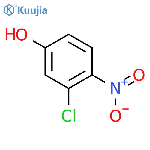 3-Chloro-4-nitrophenol structure