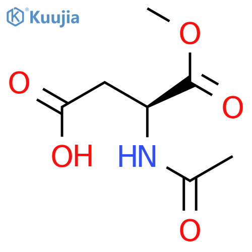 Acetyl-L-aspartic acid a-methyl ester structure