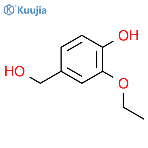 3-Ethoxy-4-hydroxybenzyl Alcohol structure