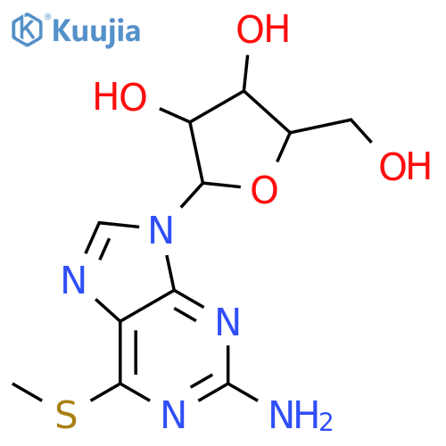 6-Methyl-thio-guanosine structure