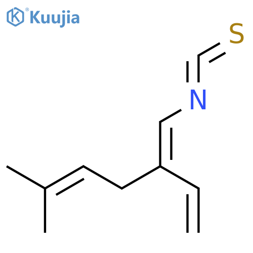 1,5-HEPTADIENE, 3-(ISOTHIOCYANATOMETHYLENE)-6-METHYL-, (3Z)- structure