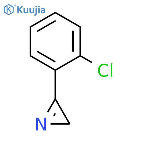 2H-AZIRINE, 3-(2-CHLOROPHENYL)- structure