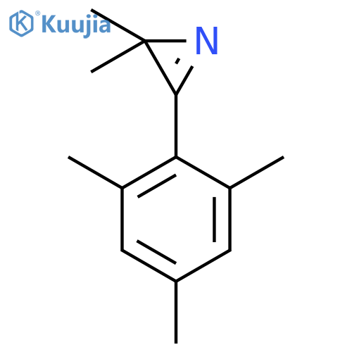 2H-AZIRINE, 2,2-DIMETHYL-3-(2,4,6-TRIMETHYLPHENYL)- structure