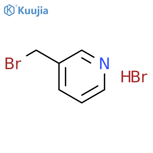 3-(Bromomethyl)pyridine hydrobromide structure