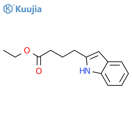 ethyl 4-(1H-indol-2-yl)butanoate structure