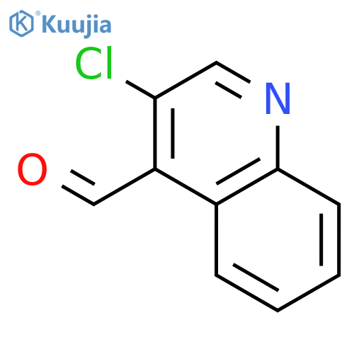 3-Chloroquinoline-4-carbaldehyde structure