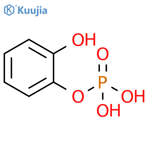 2-hydroxyphenyl dihydrogen phosphate structure