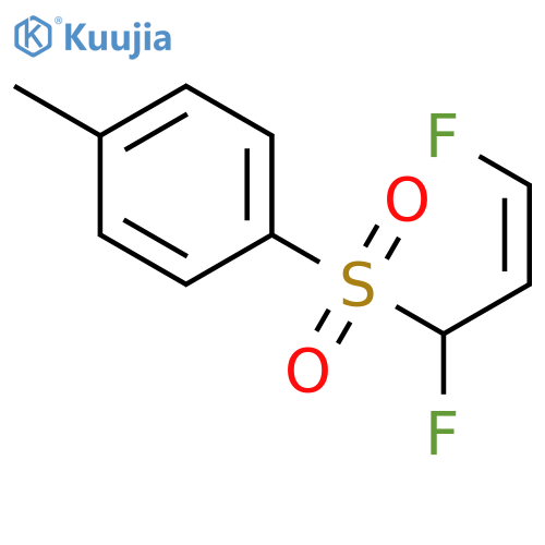 Benzene, 1-[[(2Z)-1,3-difluoro-2-propen-1-yl]sulfonyl]-4-methyl- structure