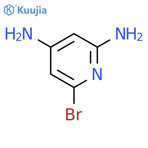 6-bromo-2,4-pyridinediamine structure
