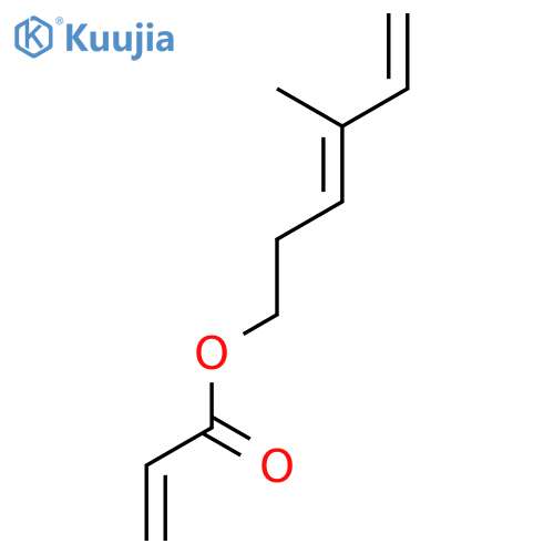2-PROPENOIC ACID, (3E)-4-METHYL-3,5-HEXADIENYL ESTER structure
