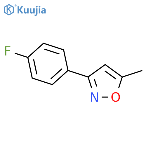 3-(4-fluorophenyl)-5-methyl-1,2-oxazole structure
