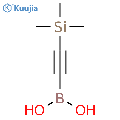 2-(trimethylsilyl)ethynylboronic acid structure