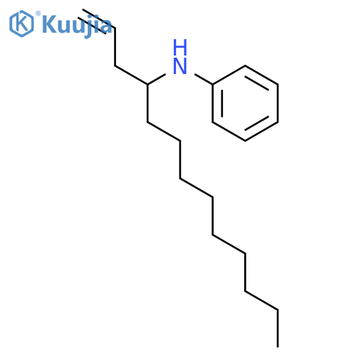 Benzenamine, N-[1-(2-propenyl)decyl]- structure