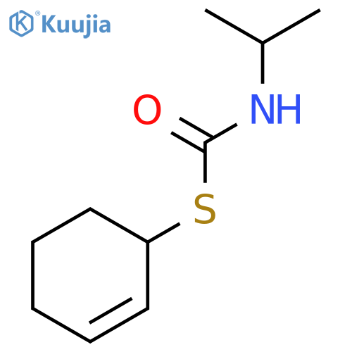 Carbamothioic acid, (1-methylethyl)-, S-2-cyclohexen-1-yl ester structure
