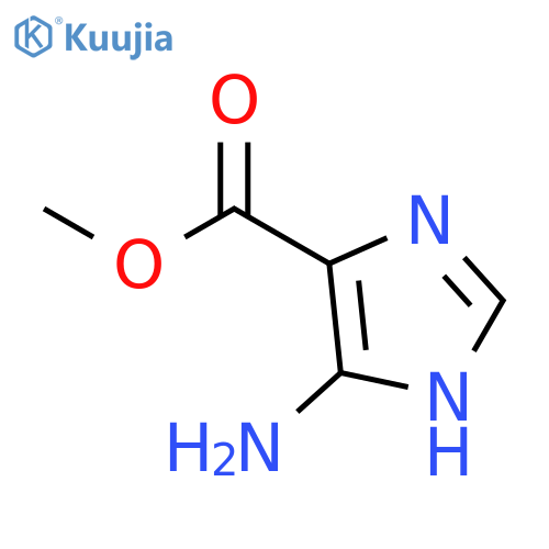Methyl 5-amino-1H-imidazole-4-carboxylate structure