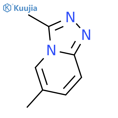 1,2,4-Triazolo[4,3-a]pyridine,3,6-dimethyl- structure