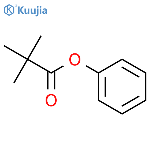 Pivalic acid, phenyl ester structure