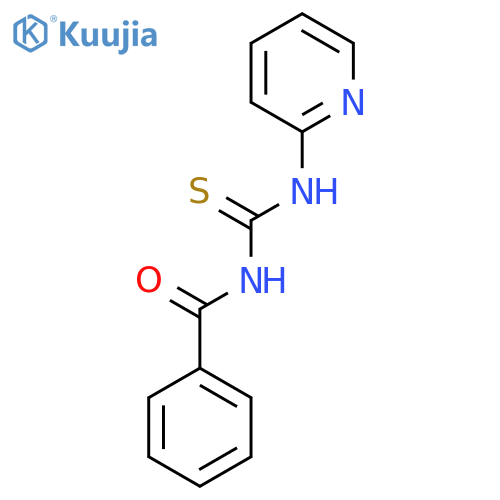 1-Benzoyl-3-(2-pyridyl)-2-thiourea structure