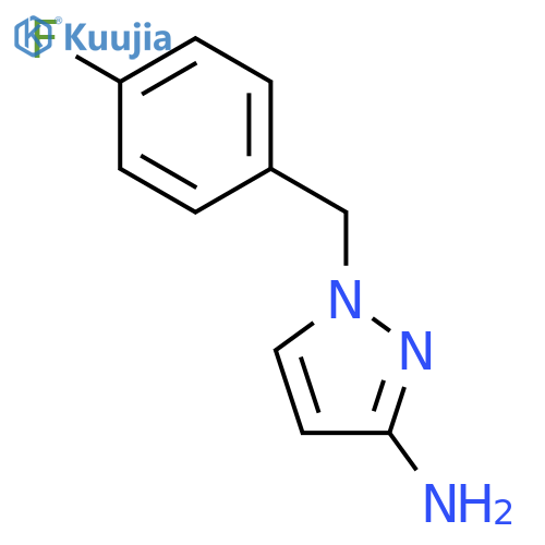 1-(4-fluorobenzyl)-1H-pyrazol-3-amine structure