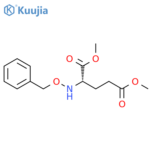 L-Glutamic acid, N-(phenylmethoxy)-, dimethyl ester structure