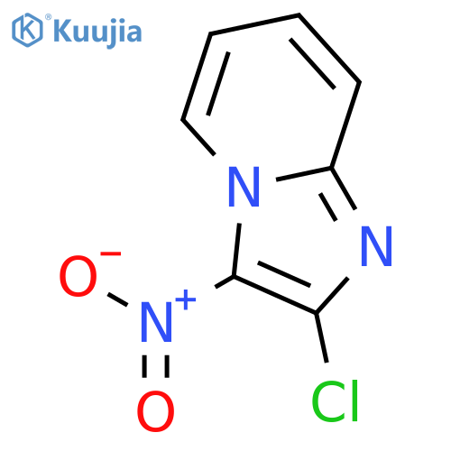 2-chloro-3-nitroimidazo1,2-apyridine structure