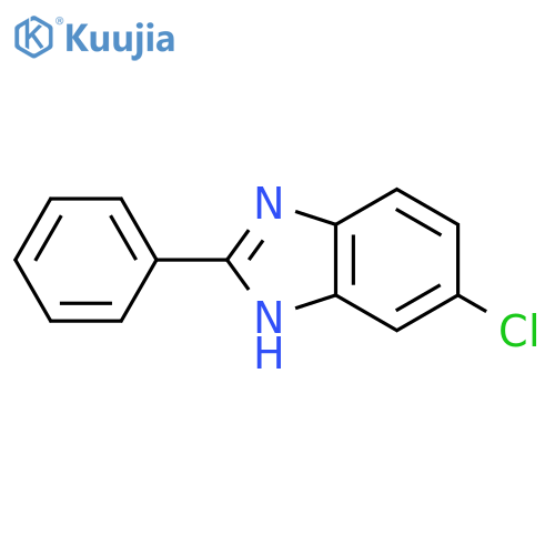 5-Chloro-2-phenylbenzimidazole structure