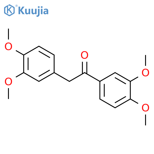 1,2-bis(3,4-dimethoxyphenyl)-ethanone structure