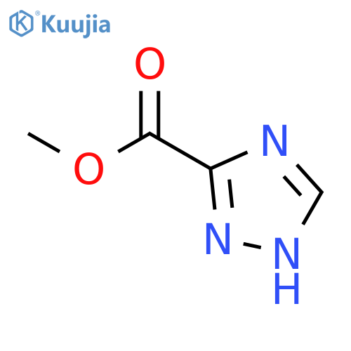 Methyl 1H-1,2,4-triazole-3-carboxylate structure