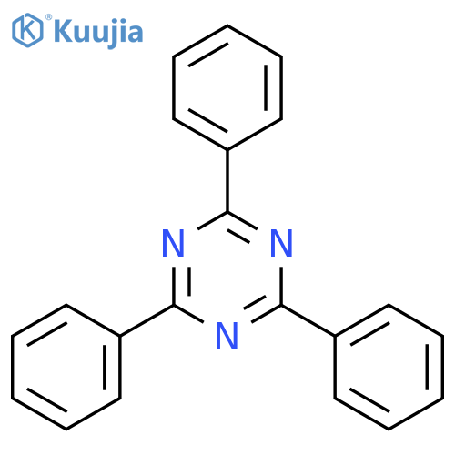 triphenyl-1,3,5-triazine structure