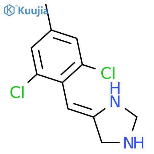 Imidazolidine, 4-[(2,6-dichloro-4-methylphenyl)methylene]- structure