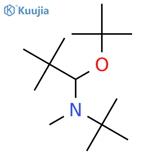 1-Propanamine,1-(1,1-dimethylethoxy)-N-(1,1-dimethylethyl)-N,2,2-trimethyl- structure