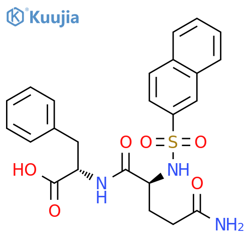L-PHENYLALANINE, N2-(2-NAPHTHALENYLSULFONYL)-L-GLUTAMINYL- structure