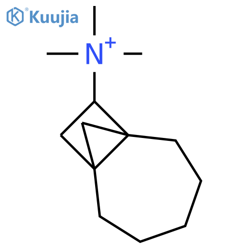 TRICYCLO[5.2.1.01,7]DECAN-8-AMINIUM, N,N,N-TRIMETHYL- structure