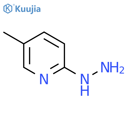 2-Hydrazinyl-5-Methylpyridine structure