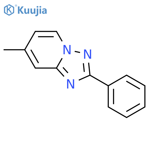 [1,2,4]Triazolo[1,5-a]pyridine,7-methyl-2-phenyl- structure