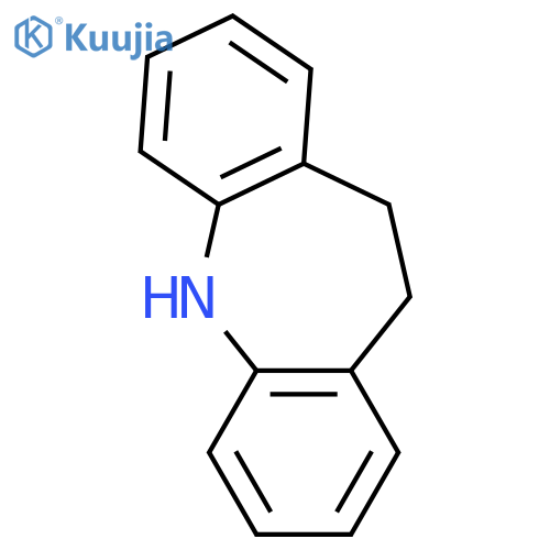 10,11-Dihydro-5H-dibenzob,fazepine structure