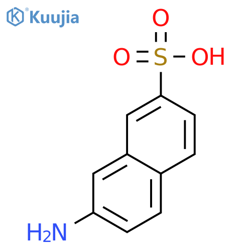 7-aminonaphthalene-2-sulfonic acid structure