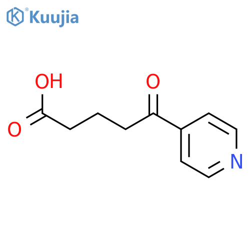 5-oxo-5-(pyridin-4-yl)pentanoic acid structure
